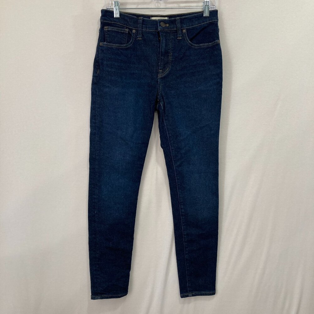 Madewell Womens Jeans size 28 Stretch‎ 9" Mid-Rise Skinny Jeans